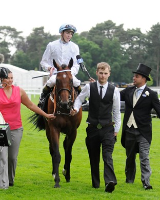 Belgian Bill and James Doyle win the Royal Hunt Cup June 19, 2013.